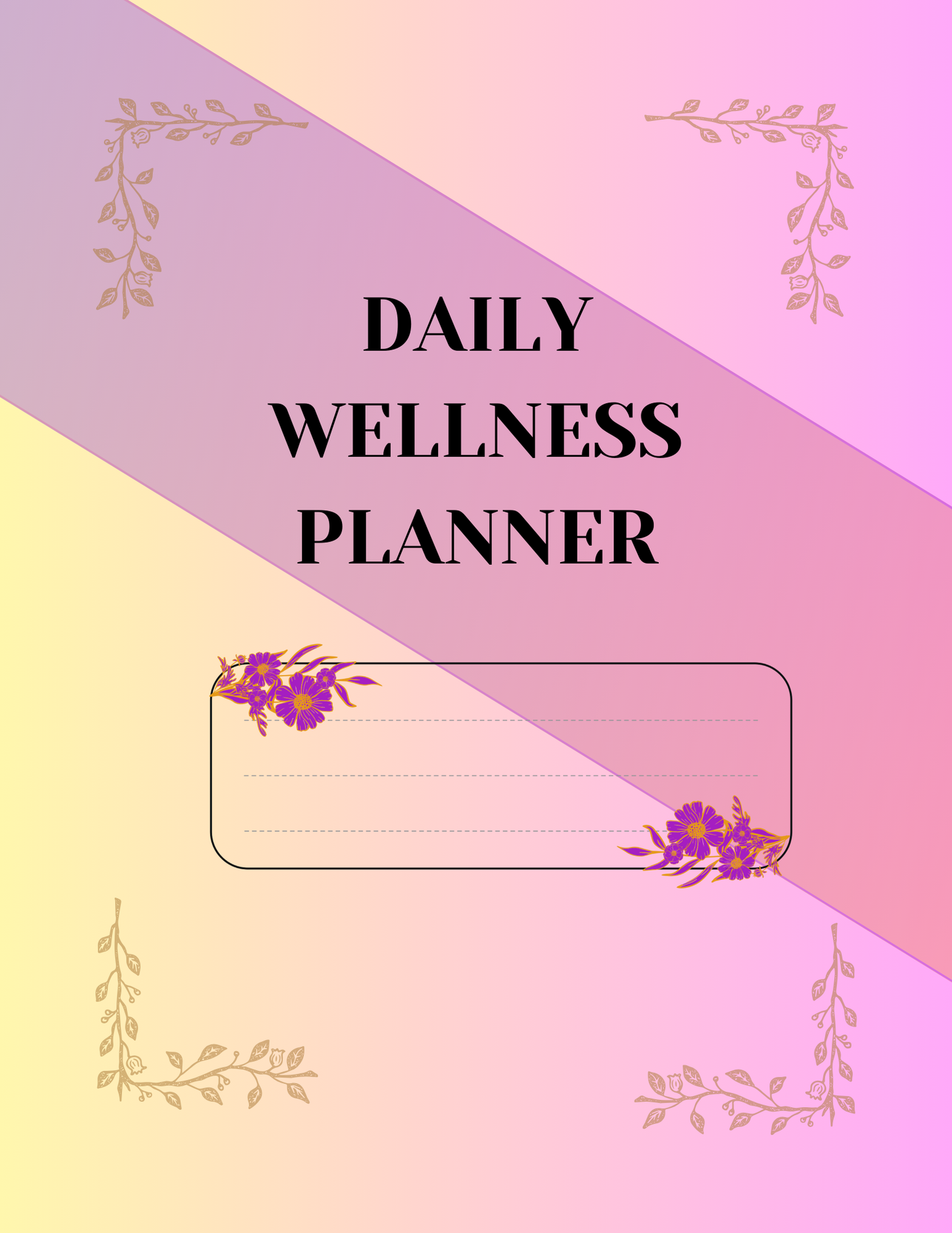 Daily Wellness Planner (PDF)