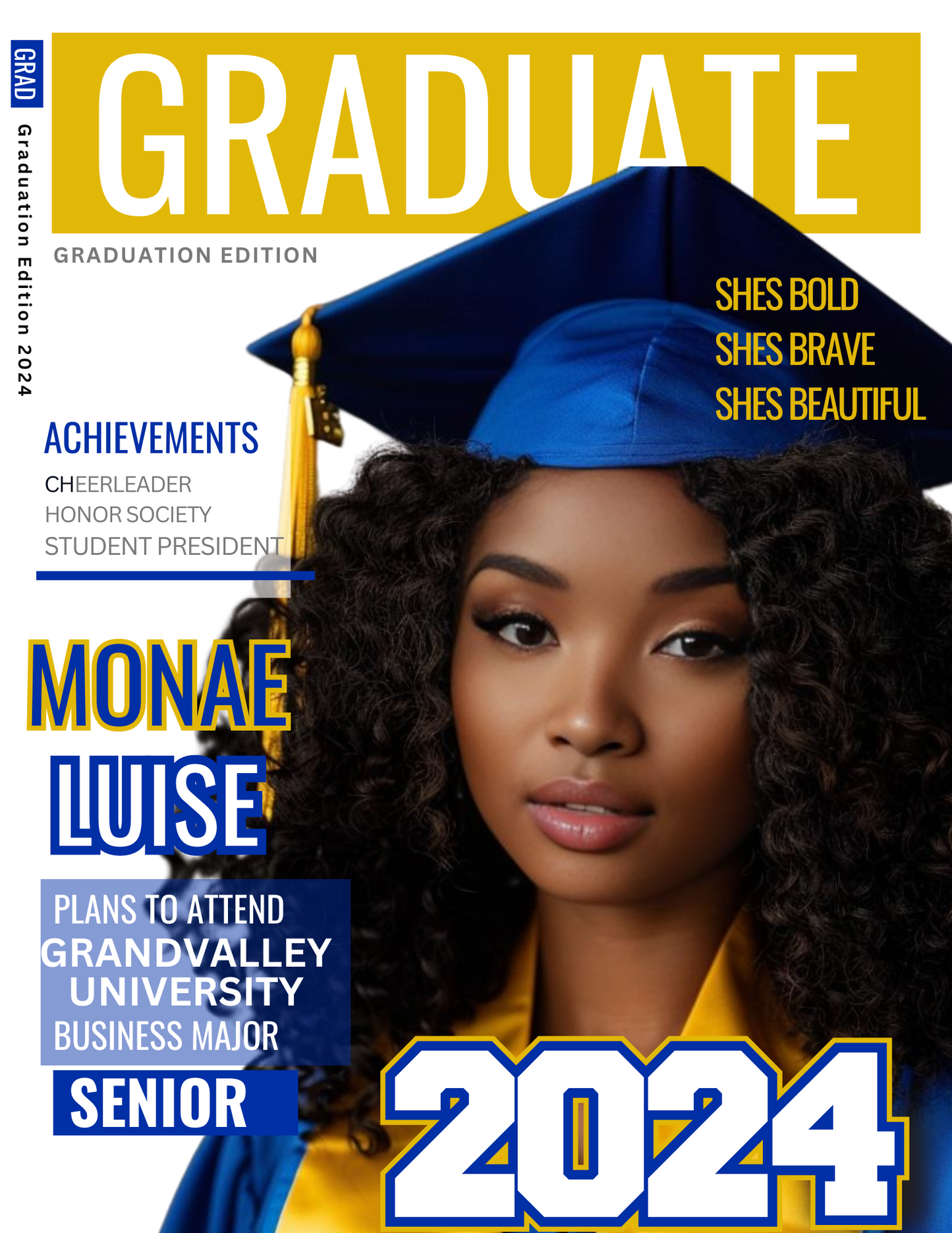 Grad Magazine Cover